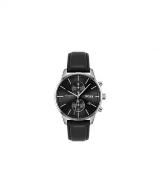 ساعة هوجو بوس أسود