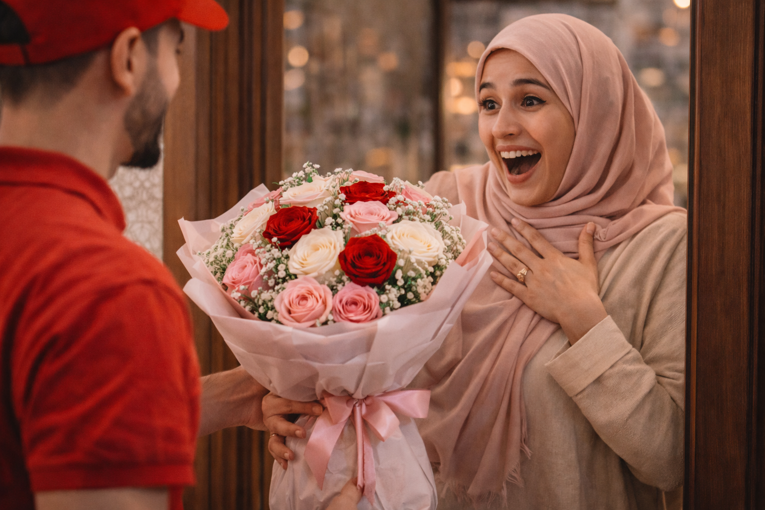 أفكار هدايا ورد مبتكرة